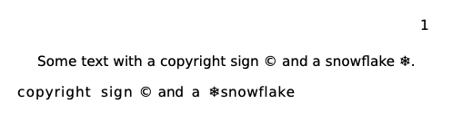 Snowflake in incorrect position